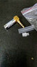 YYAUDIO杨阳发烧级镀金3.5MM立体声音频插头 耳机插头端子AUX三节diy焊接头 耳机转接头 白碳纤镀金弯头 一个 实拍图