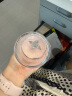 九阳（Joyoung）榨汁杯 果蔬榨汁机搅拌杯 婴儿辅食机小型便携家用电动多功能自动清洗 可碎冰果汁机L3-LJ520(粉) 实拍图
