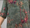 弥美乐中老年女装夏装套装奶奶装2025新款妈妈装60-80岁老年人七分袖t恤 931绿色花冰丝两件套 3XL 适合115-130斤 实拍图
