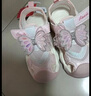 ABC KIDS童鞋女童夏季公主鞋儿童凉鞋软底沙滩鞋中大童3256 紫色  34 实拍图