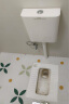 九牧（JOMOO）蹲便器 双档节水水箱抗污蹲便器 防臭劲冲自洁蹲便器套装 双键静音冲水箱95027 实拍图