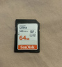 闪迪（SanDisk）64GB TF（MicroSD）内存卡 A1 U1 C10 至尊高速移动版存储卡 读速140MB/s 手机平板游戏机内存卡 实拍图