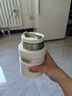 膳魔师（THERMOS）焖烧杯520ml保温汤壶316钢保温饭盒桶宽口水杯带勺TSK2-520S CRW 实拍图