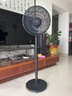 海尔（Haier）电风扇落地扇家用七叶轻音立式大风力风扇广角摇头自然柔风循环风扇宿舍节能省电落地式风扇 黑色/7叶遥控加高加大HFS-Y3547A 实拍图