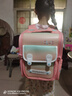 醇龙（CHUNLONG）儿童书包小学生女孩三到六年级一二减负男孩防水双肩背包轻便 小号珊瑚色HC368 实拍图