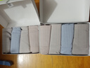浪莎收腹无痕女士内裤高腰纯棉裆底裤4条大码高弹短裤日系三角裤 实拍图