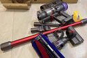 戴森（DYSON）【国家补贴15%】V11 Fluffy 智能大吸力吸尘器 185AW LCD智能数显 家用 除螨 车载可用 镍色 实拍图