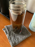 富光双层玻璃杯 高硼硅玻璃泡茶杯子 茶水分离杯 带茶隔商务水杯男士 实拍图