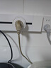 霍尼韦尔（Honeywell）A8轨道插座明装 可移动墙壁插座免打孔壁挂式 滑动轨道排插白50cm 实拍图