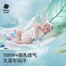 babycare婴儿天丝苎麻凉席宝宝透气凉垫幼儿园抗菌凉席跳舞熊65*120CM 实拍图
