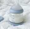babycare歪头仿母乳防胀气奶瓶0-6月新生儿宽口径玻璃奶瓶婴儿100ml 0-1月 实拍图