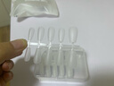黎倾美甲指甲贴片延长甲磨砂【短梯S码110片】T型超薄透明穿戴甲 实拍图