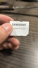 三星（SAMSUNG）1TB TF(MicroSD)存储卡 EVO白卡 U3A2V30 平板游戏机内存卡 支持4K视频读160MB/s 写速120MB/s 实拍图