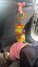 HAPPY MONKEY婴儿车挂件玩具车载后排新生婴幼儿推车床头悬挂卡通长颈鹿哄睡 黄色长颈鹿 实拍图