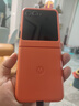 摩托罗拉【国家补贴】联想moto Razr 50 超轻时尚 多功能大外屏 60万次折叠认证 5GAI手机 12+512GB热爱橙 实拍图