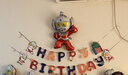 欧妮姿生日场景布置男孩生日气球道具氛围布置派对装饰快乐奥特曼投屏 实拍图