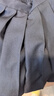 罗蒙女童裙子儿童百褶裙半身裙校园服大童小学生学院风短裙 黑色140 实拍图