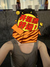 OMOM泳衣女夏连体遮肚显瘦保守性感泳装裙式仙女范ins风泡温泉游泳衣 咖色 L 实拍图