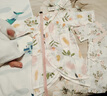 全棉时代双层纱布蝴蝶衣纯棉新生婴儿连体衣宝宝四季 云中游乐园 59cm 实拍图