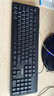 联想（Lenovo）KM210键盘鼠标套装 有线键鼠套装 全尺寸商务办公  笔记本电脑键盘台式机一体机 黑色 实拍图