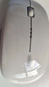 英菲克（INPHIC）M1二代无线蓝牙鼠标可充电办公轻音电量显示便携人体工学三模适用苹果惠普华为笔记本电脑ipad通用 【100%右手选这个+侧翼指托+光面】拿铁杏 实拍图