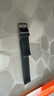 KMaxAI适用小米手表Watch S4/S4 Sport液态硅胶表带 S1/S2/S3 Pro手表带 Color运动版透气替换表链 黑色 实拍图