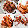 周黑鸭 锁鲜6盒 鸭脖135g*2锁骨190g*2鸭翅125g鸡翅尖150g 源头直发包邮 实拍图