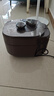 美的（Midea）【国家补贴】IH速嫩感猛火电压力锅5L智能预约家用电饭煲0涂层顶置触控高压锅4-6人自动排气S5972K 实拍图