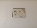 墨派餐厅装饰画现代简约饭厅横幅挂画轻奢饭厅背景墙厨房壁画免打孔 三餐四季 70*50cm【晶瓷】 实拍图