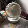 amadana空气循环扇家用非静音电风扇摇头台式电扇涡轮对流大风力台扇办公室宿舍桌面小风扇 FC013DR富士白 实拍图