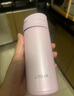 虎牌（TIGER）保温杯一键开启男女轻量型时尚水杯MMX-A20C-PP粉色200ml 实拍图