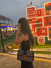 ESDS香港真皮包包女包2025新款小众轻奢高级感斜挎链条刺绣子母小方包 蓝色（送礼盒套装） 实拍图