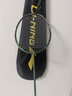 李宁（LI-NING）羽毛球拍雷霆小钢炮全碳素进攻型超轻高磅单拍深墨绿4U 已穿线 实拍图