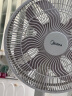美的（Midea）【幸运草安睡风扇SE】直流变频轻音家用立式遥控电风扇柔风落地扇台式桌面大风量一级能效轻羽扇 实拍图