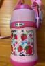 象印儿童杯304不锈钢真空保温吸管直饮杯学生多用途水杯子礼物ZT45-PZ 实拍图