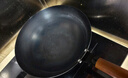 爱仕达（ASD） 炒锅精铁不易锈健康无涂层家用厨房熟铁炒菜锅 燃气明火电磁通用 炒锅丨带盖 34cm 实拍图