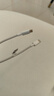 华为（HUAWEI）6A数据线充电线 USBType-C转USBType-C/线长1.8m/高品质线芯原装 白色CC800 实拍图