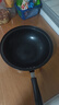 九阳（Joyoung）炒锅铁锅无涂层精铁锅炒菜锅炉灶通用34cm带盖CF34-C122(TB) 实拍图