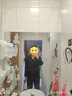 雅鹿冰丝睡衣男春秋夏天家居服男士仿真丝条纹秋季男生四季款套装 NSMLZ-2242-黑色【主推款】 2XL 男【145-165斤】 实拍图