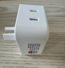 得力（deli）10A转16A转换插头/电源转换器 空调热水器取暖器大功率电源插座转换器 超功率过载保护 LU5010 实拍图