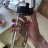 京东京造 运动水杯 Tritan大容量运动水壶夏季便携男士【防漏水】黑600ml 实拍图