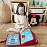 迪士尼（Disney）布书1-3岁宝宝生日礼物一周岁蒙氏早教玩具新生儿礼盒高档土豪书 米奇布书+背包礼盒装【16大场景+蒙氏教育】 2岁男孩女孩早教书婴儿撕撕书 实拍图