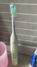 飞利浦（PHILIPS）【肖战推荐】电动牙刷钻石3系 生日礼物 成人情侣款送男生/女友 微泡水流 HX5161/05抹茶绿 实拍图