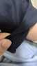 拇指白小T二代白色短袖T恤男女春夏三防纯棉白小丅打底衫上衣 男款藏青 3XL 实拍图