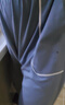 红豆居家【春上新】男士纯棉春秋薄款睡衣男简约可外穿家居服 礁石灰 XL 实拍图