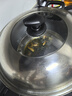 炊大皇 炒锅铁锅 无涂层铸铁锅双耳炒菜锅40cm 电磁炉通用传世 C40D2 实拍图