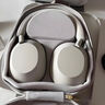索尼（SONY） WH-1000XM4 头戴式无线耳机 蓝牙降噪耳机 网课游戏适用耳麦礼物送男女友学生 铂金银 实拍图