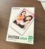 富士（FUJIFILM）一次成像mini相纸适用于mini7+/7s/7c/8/9/11/12/40/90/EVO/liplay等拍立得 B：20张相纸+相册*2+收纳盒*2+冰箱贴 【相纸+配件】 实拍图
