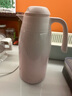 膳魔师（THERMOS） 保温壶家用大容量办公热水瓶暖壶2L男女不锈钢真空水壶 THS/THX THX-2000粉色 2L 实拍图