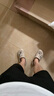crocs卡骆驰洞洞鞋贝雅男鞋女鞋轻便耐磨一脚蹬拖鞋休闲鞋|10126 卵石色-2V3 40 (250mm) 实拍图